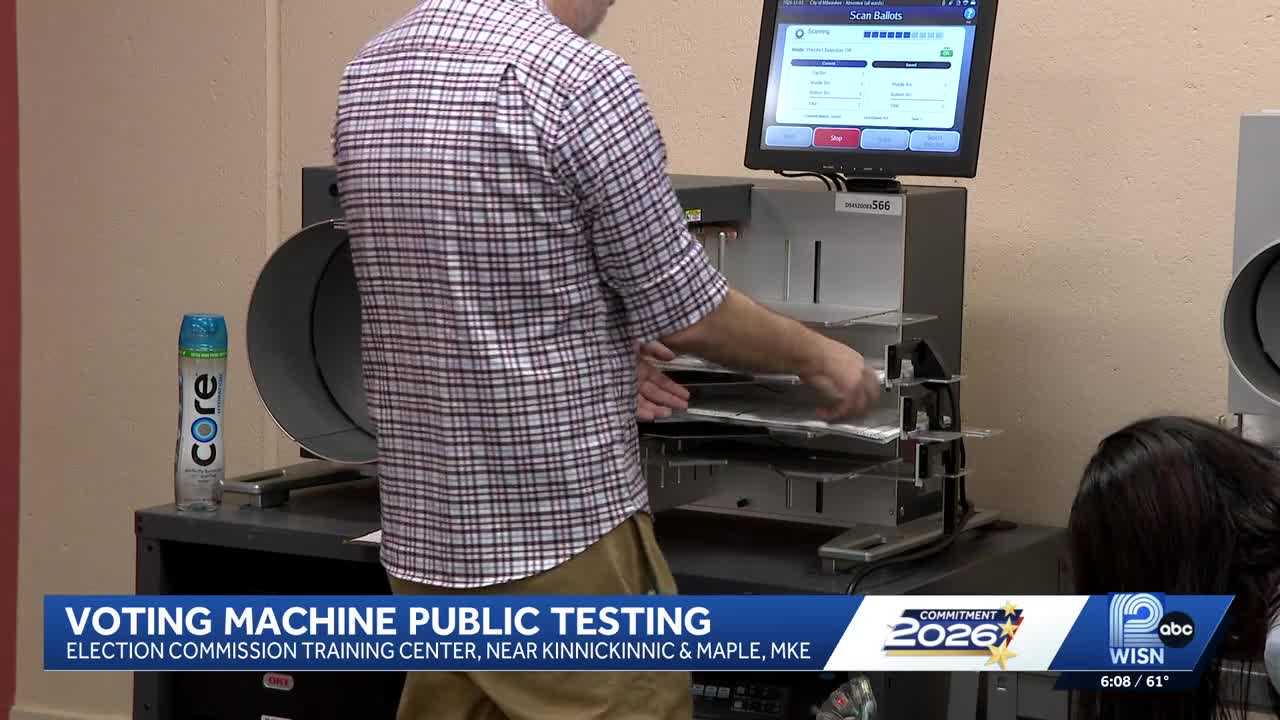 Milwaukee election officials test voting machines to prevent errors ahead of general election — WISN 12 Milwaukee, Garland Community news