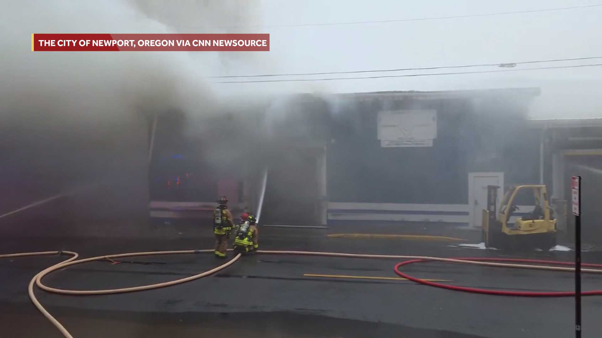 Possible ammonia contamination prompts evacuations after Oregon seafood plant fire, officials say — WESH 2 Orlando, Garland Schools news