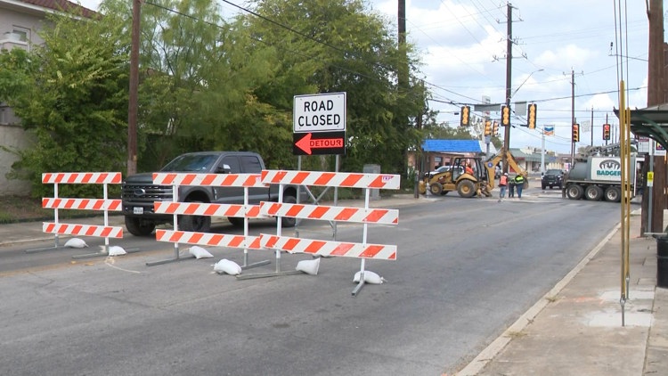 San Antonio water main project brings months of closures to East Hildebrand — KENS 5 (San Antonio), Garland Community news