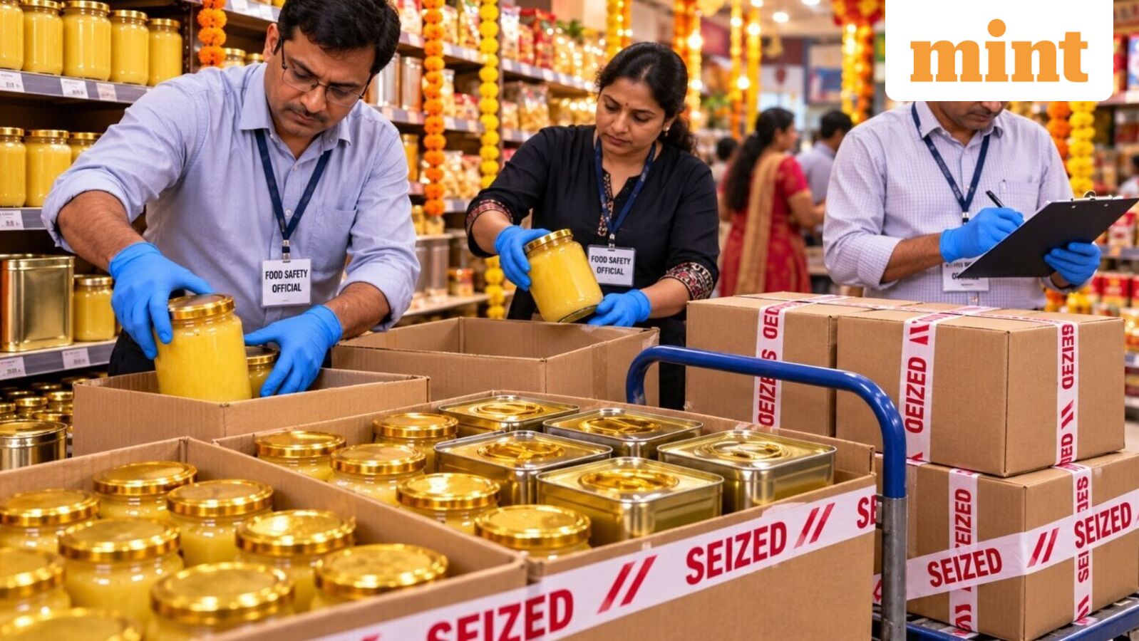 Delhi food safety ghee raid: Over 322 kg of ghee seized from stores; here's what was found, what you should be aware of — Mint India, Garland Business news